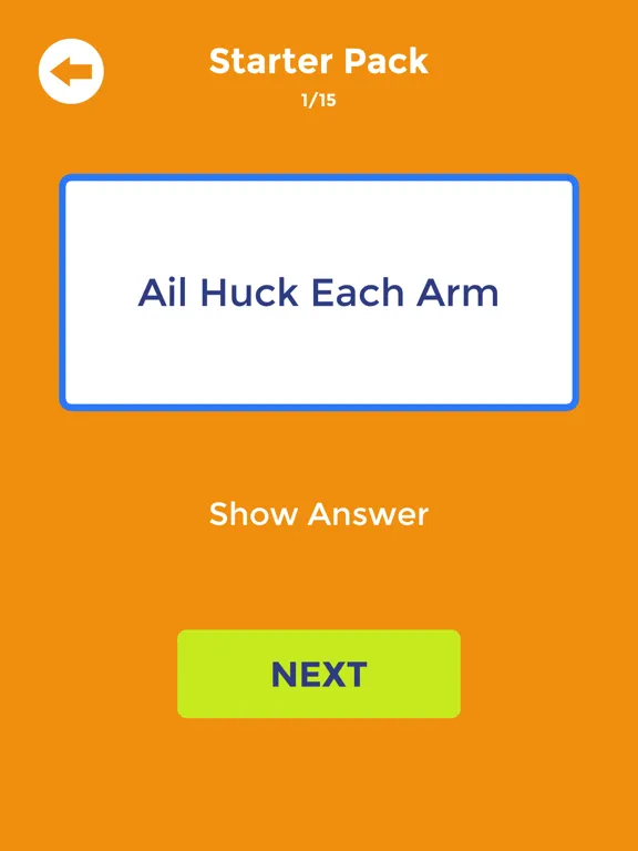 Tangkapan layar Mad Phrases - Group Party Game iPad 