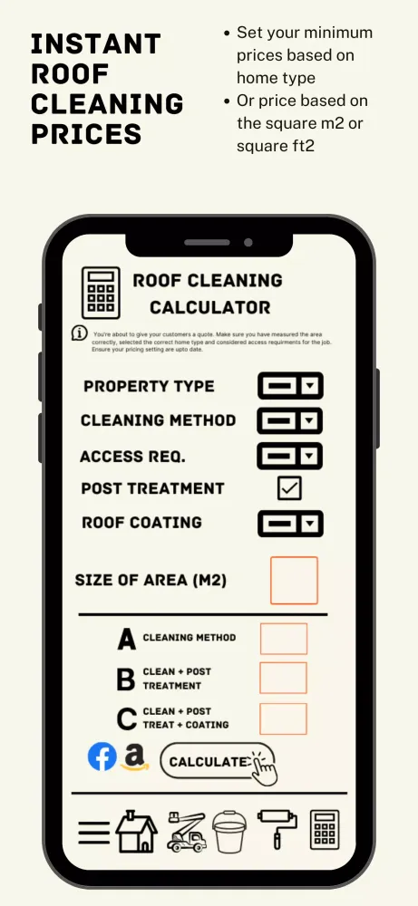 Captures d'écran de Pressure Washing Calculator