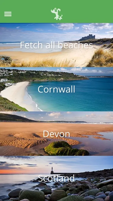 Captures d'écran de The Dog Spot Beach Guide