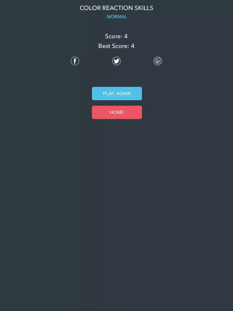 ภาพหน้าจอของ Color Reaction Skills iPad 