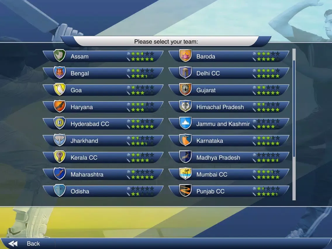 Cricket Captain 2015 iPad  스크린샷