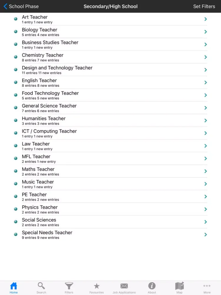REd Teachers -Teaching & Education Jobs iPad  Ekran Görüntüleri