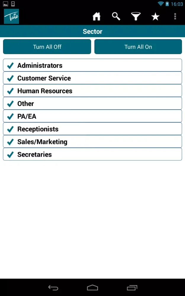 Tate Office Jobs Screenshots