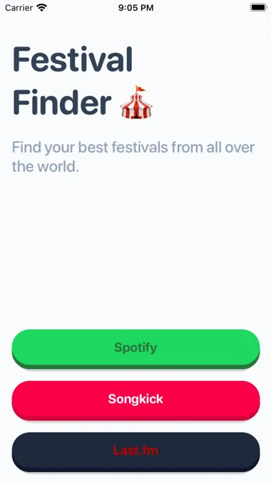 Festival Finder 2022 Ekran Görüntüleri