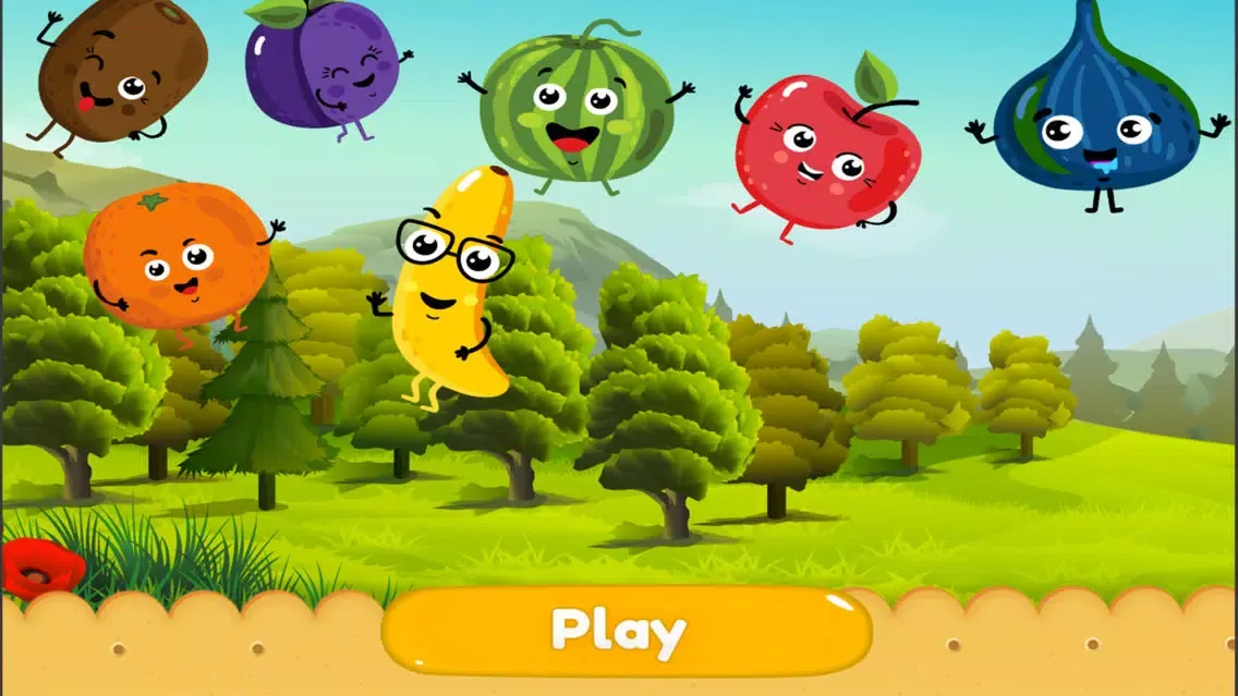 My Colouring Book - Fun Fruit Sketch Pad Game应用截图