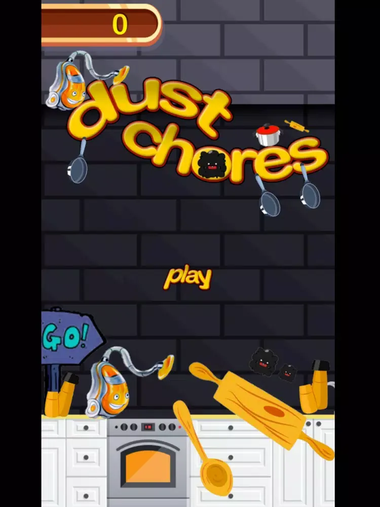 Dust Chores: Kitchen Clean iPad  Screenshots