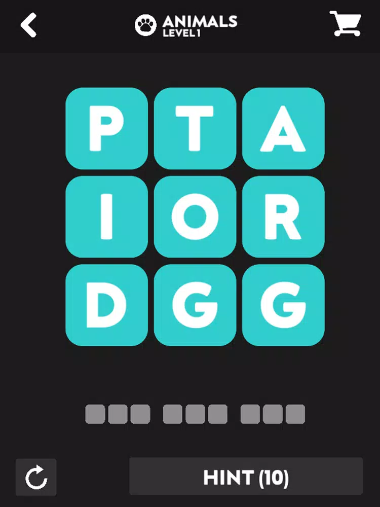 WORD LINES - Hidden Words Game iPad  Screenshots