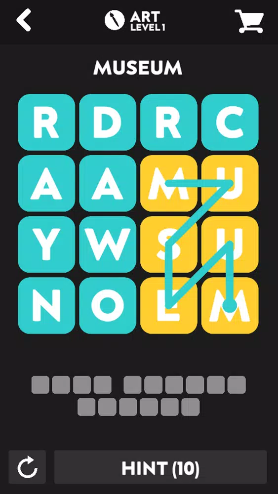 WORD LINES - Hidden Words Game Screenshots