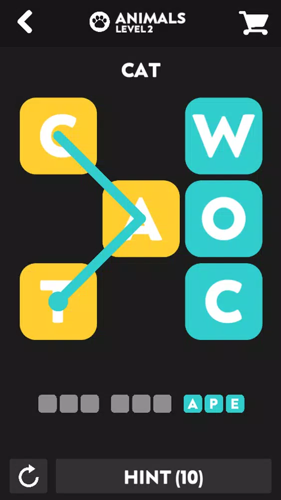 WORD LINES - Hidden Words Game Screenshots