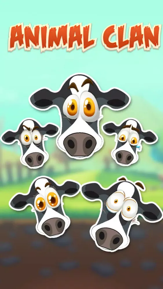 Animal Clan Cow Stickers Screenshots