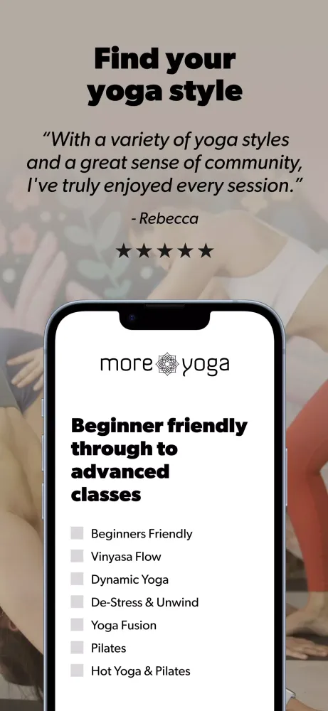 MoreYoga Screenshots