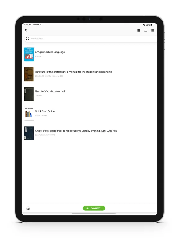 Calibre Companion iPad  স্ক্রিনশট