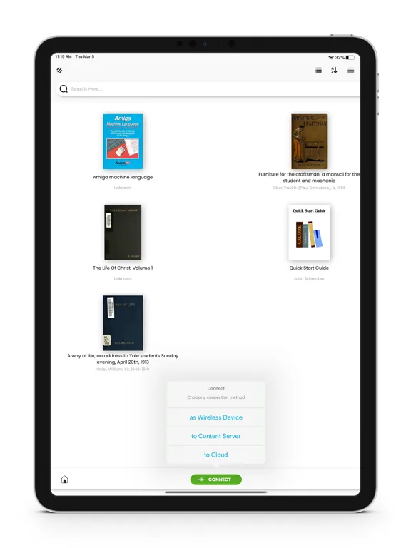 Calibre Companion iPad  স্ক্রিনশট