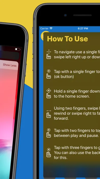 Capturas de tela do Swipe Remote