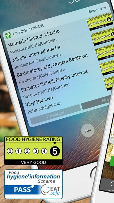 UK Food Hygiene Ratings سکرین شاٹس