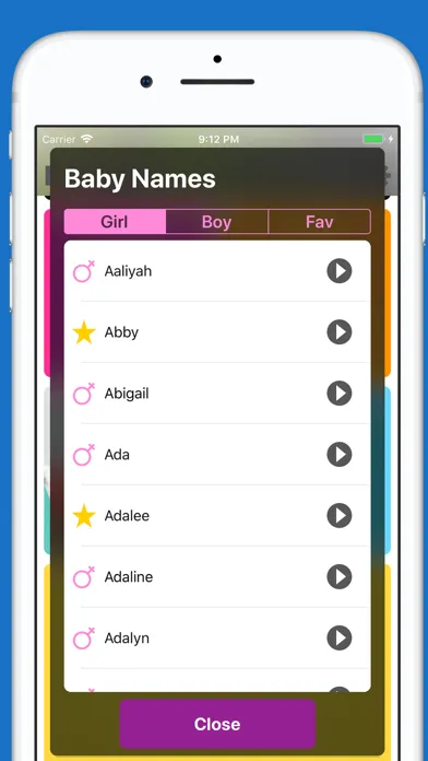 Captures d'écran de Pregnancy Tracker Your Journey