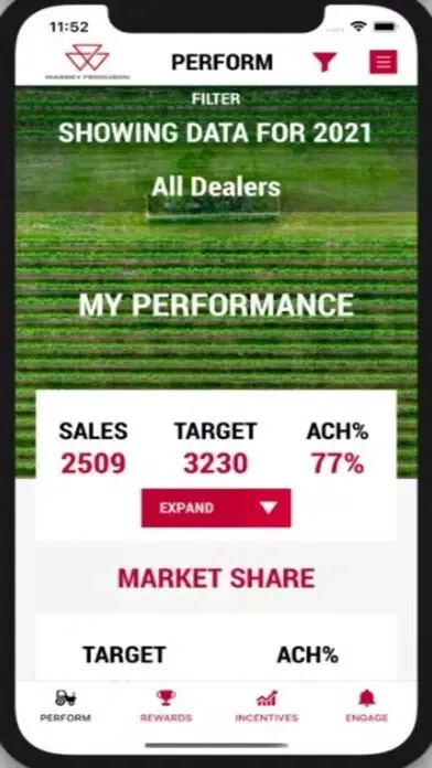 Capturas de pantalla de AGCO Rewards