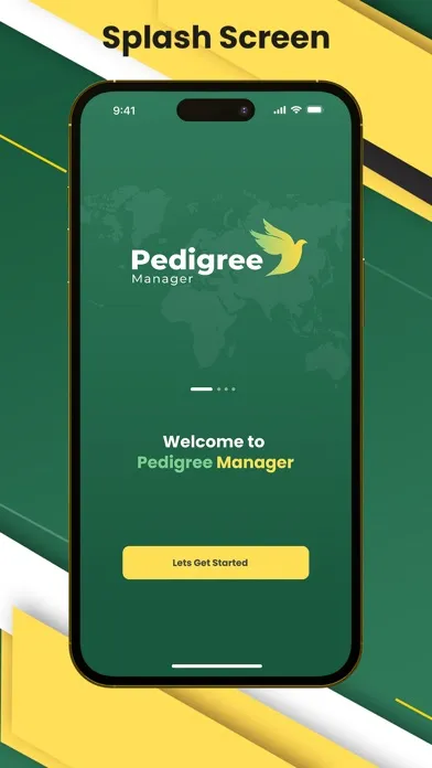 Capturas de tela do Pedigree Manager