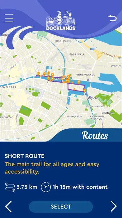 Dublin Discovery Trails سکرین شاٹس
