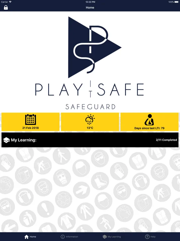 ภาพหน้าจอของ Safeguard (Health & Safety) iPad 
