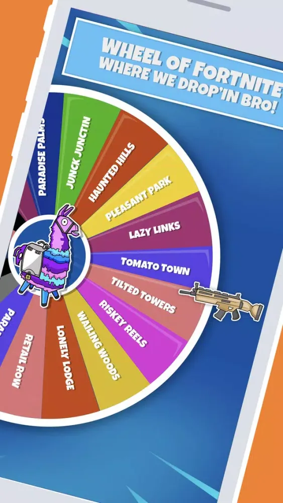 Wheel of Fortnite Screenshots