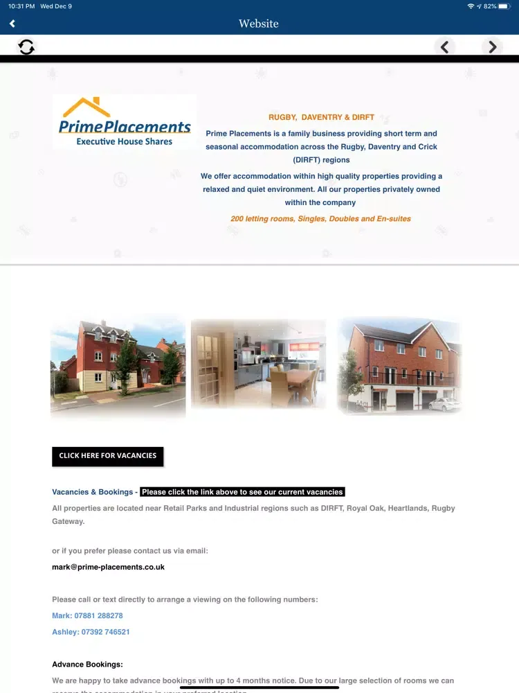 Prime Placements iPad  স্ক্রিনশট