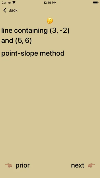 20/20 Straight Line Equations Screenshots