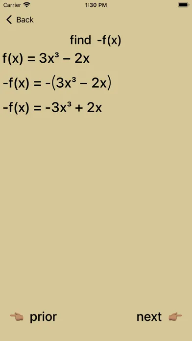 Even and Odd Polynomials Screenshots