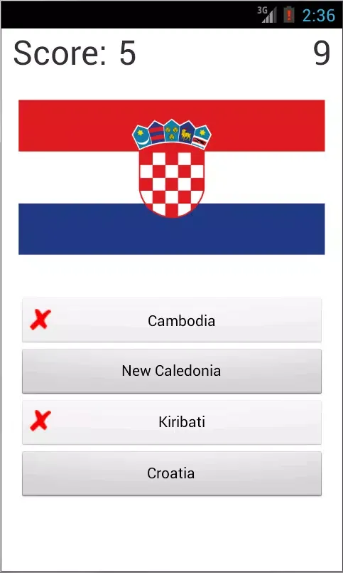 Quiz Head Games - Flag Match Screenshots