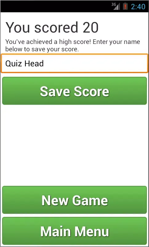 Quiz Head Games - Flag Match Screenshots