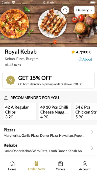 Zrzuty ekranu Royal Kebab