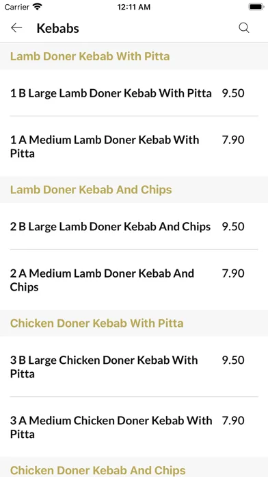 Zrzuty ekranu Royal Kebab