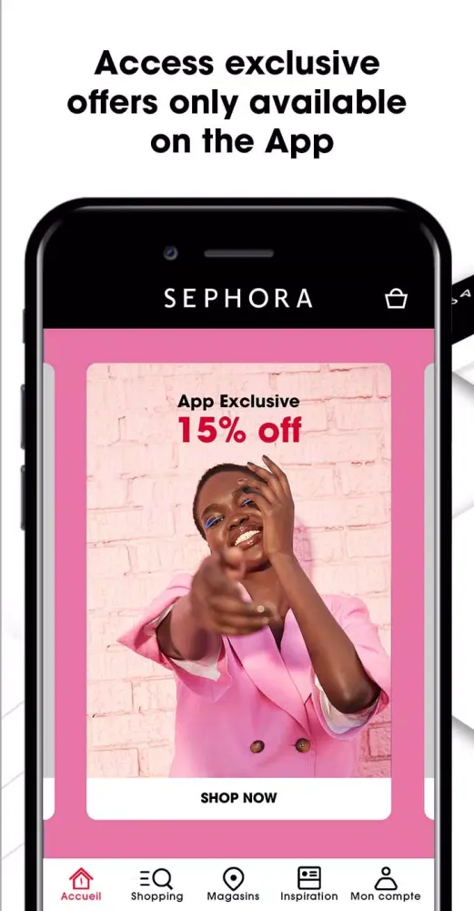 Sephora Screenshots