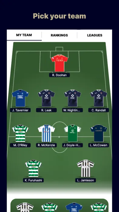 Tangkapan layar SPFL Fantasy