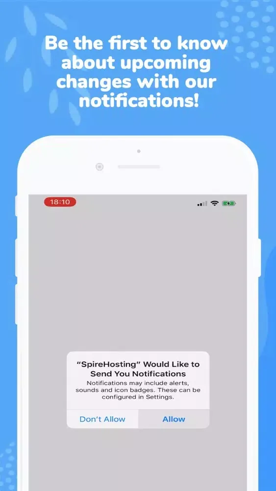 Spire Hosting Screenshots