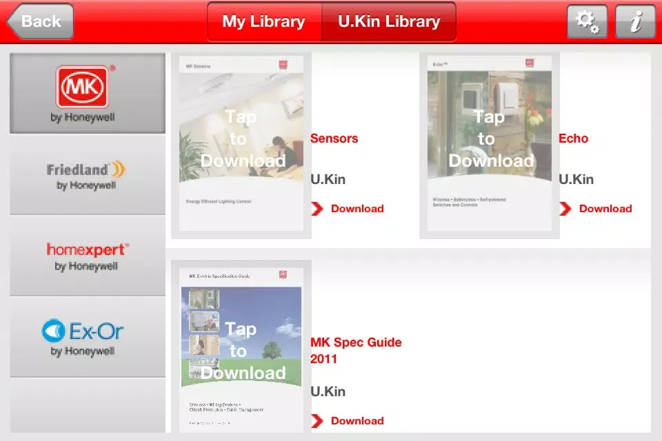 Скриншоты Honeywell ED&S Library