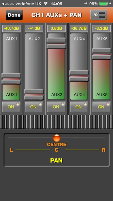 Captures d'écran de 01v Remote