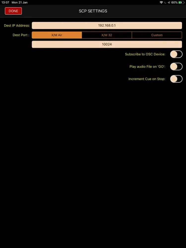 صور ShowControlPro iPad 