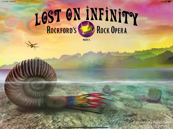 Lost on Infinity – Audiobook 3 iPad  Screenshots