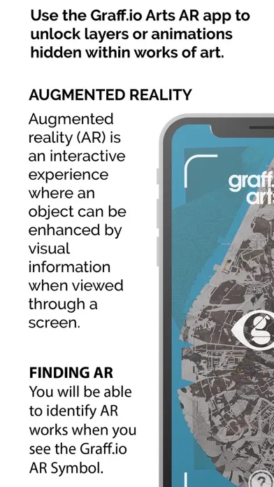 Graff.io Arts AR Ekran Görüntüleri