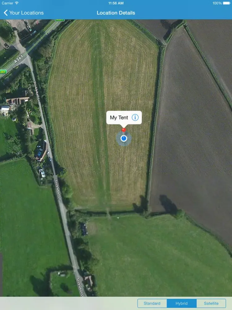 صور Tent Finder - V Festival, Camping & Car Locator iPad 