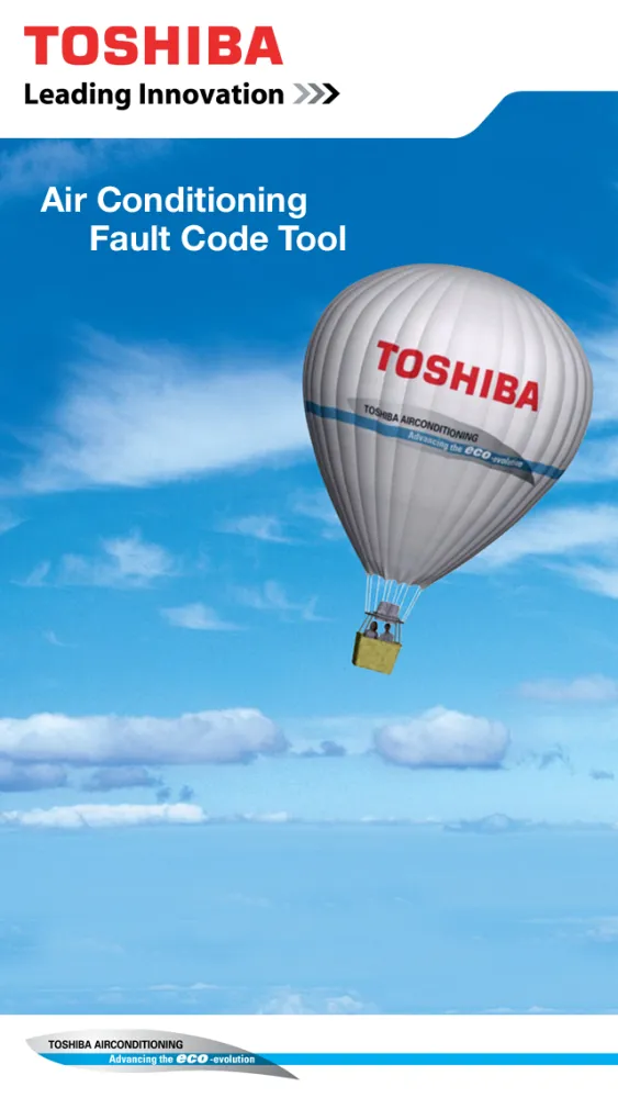 Captures d'écran de Toshiba Fault Codes