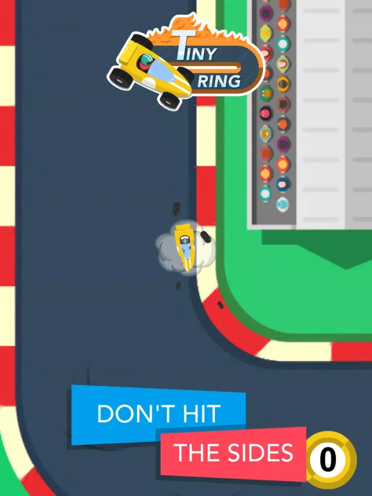 Tiny Ring : one-touch racing challenge iPad  スクリーンショット