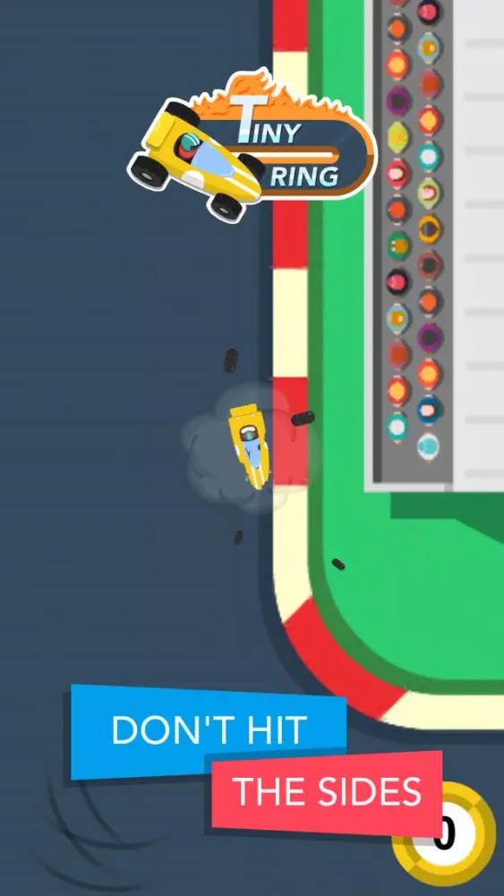 Tiny Ring : one-touch racing challenge スクリーンショット