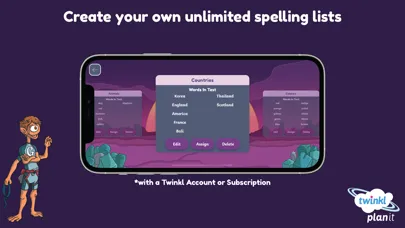 Capturas de pantalla de Twinkl Spelling Bee