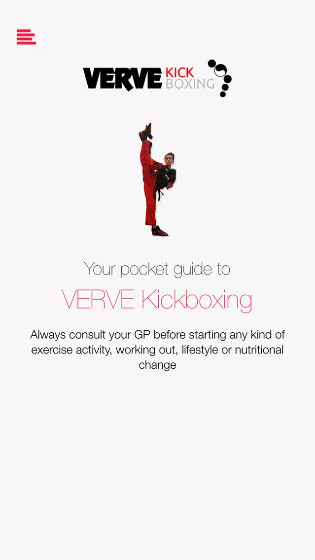 VERVE Martial Arts - Kickboxing スクリーンショット