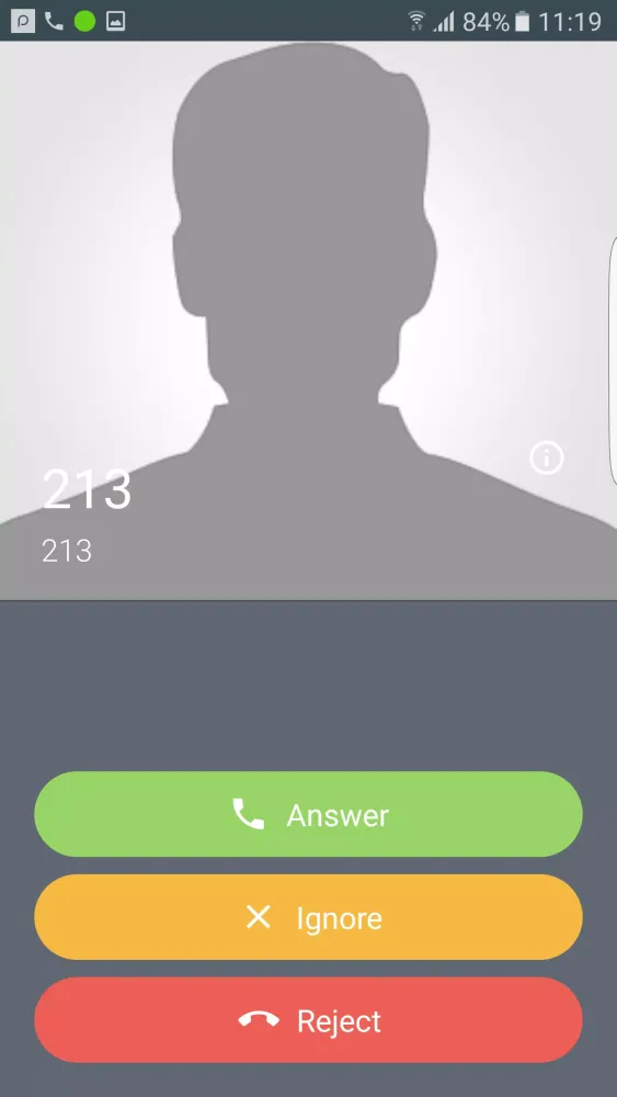Capturas de pantalla de Softphone