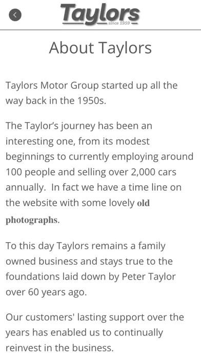 Taylors Motor Group应用截图