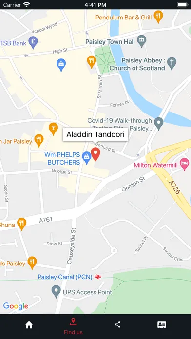 Aladdin Tandoori Takeaway應用截圖