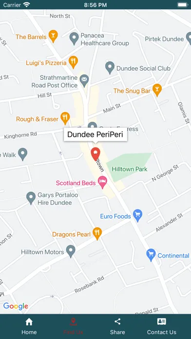 Captures d'écran de Dundee Peri Peri Takeaway